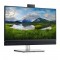 DELL Monitor C2422HE Video Conferencing 23.8'' , FHD IPS, HDMI, DisplayPort, USB-C, Webcam, Height Adjustable, 3YearsW