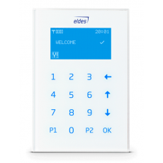 Πληκτρολόγιο LCD Touch Eldes ΕΚΒ2 Λευκό